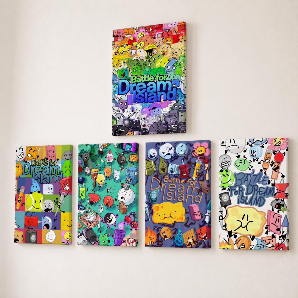Canvas Wrap Ready - Bfdi B-배틀 포 드림 아일랜드 그림