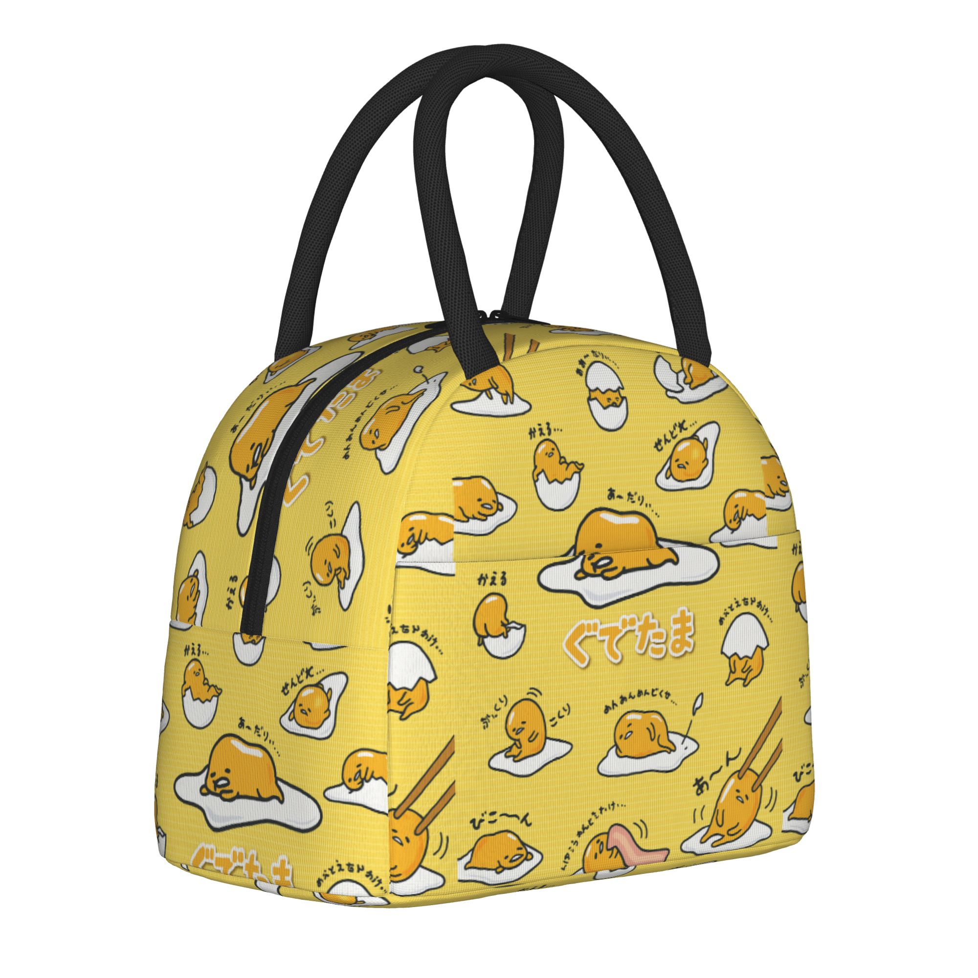 Tote Bag Sublimation - 구데타마 귀여운 계란 만화 캐릭터 보온