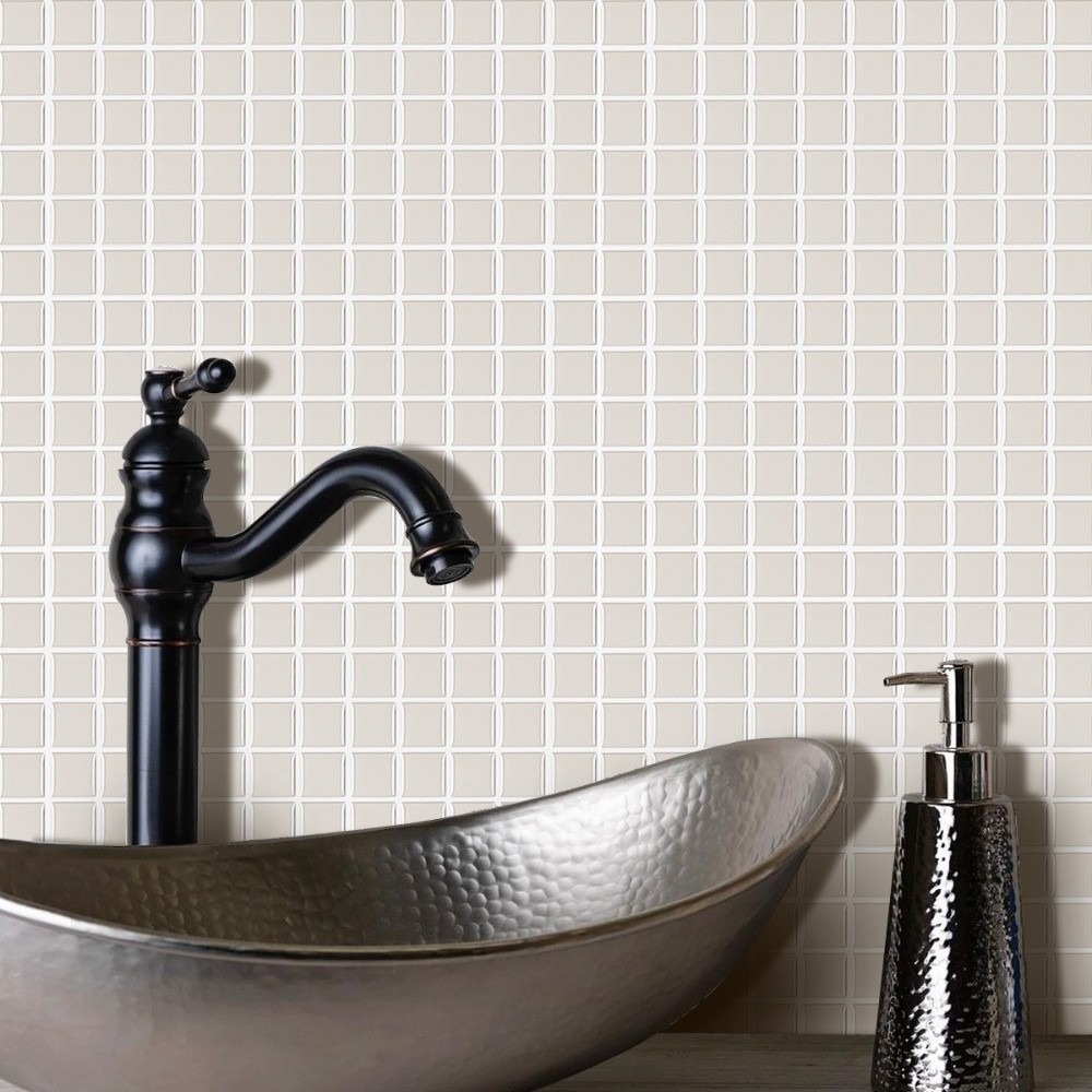 자가 접착 벽 타일 스티커 방수 세라믹 느낌 주방 백스 - Ceramic Tile Blank 리뷰 및 가격