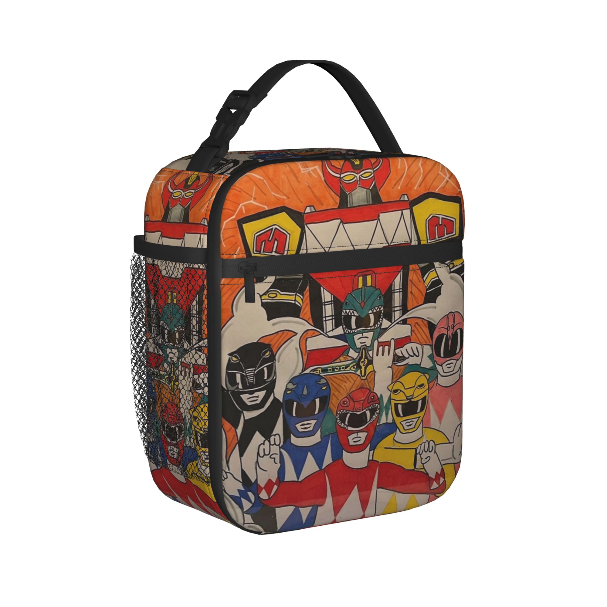파워 레인저스와 메가조드 아트워크 절연 도시락 가방 식 - Tote Bag Sublimation 리뷰 및 가격