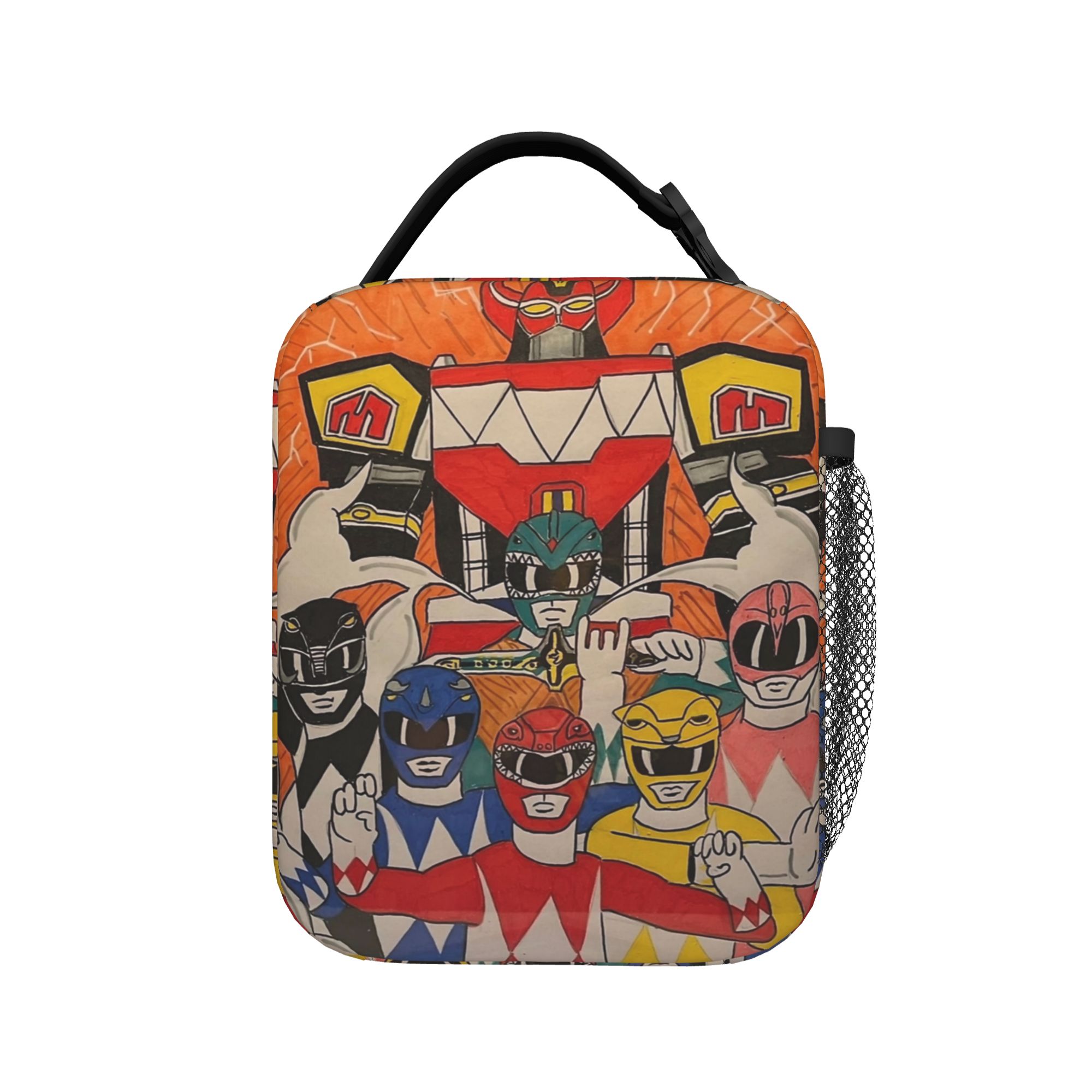 파워 레인저스와 메가조드 아트워크 절연 도시락 가방 식 - Tote Bag Sublimation 리뷰 및 가격