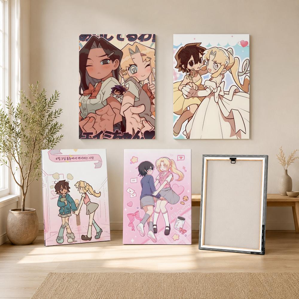 애니메이션 '아이 러브 에이미' 그림 캘리그라피 HD  - Canvas Wrap Ready 리뷰 및 가격